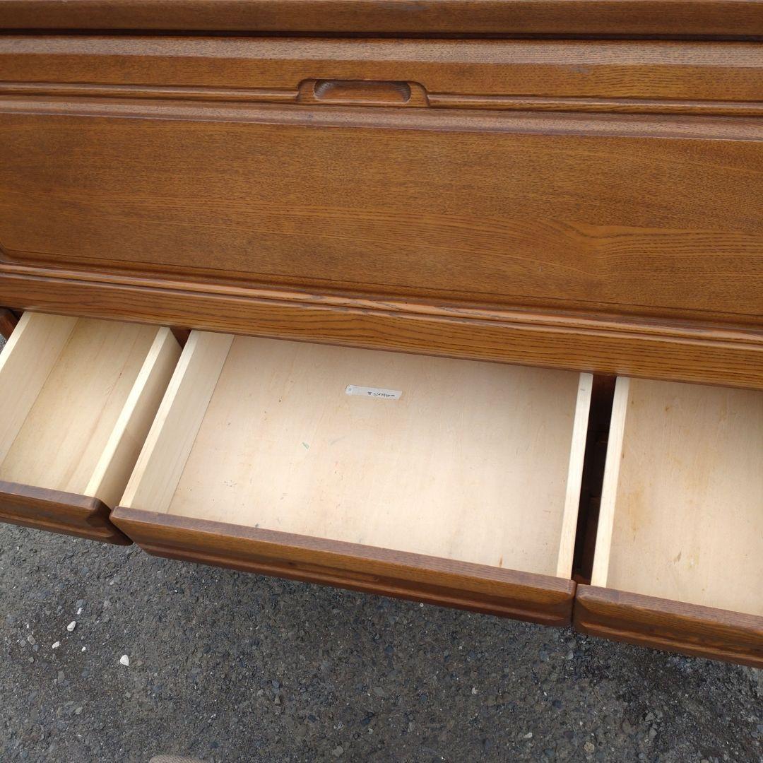 ライティングビューロー　アンティーク家具　 木製ブラウンデスク