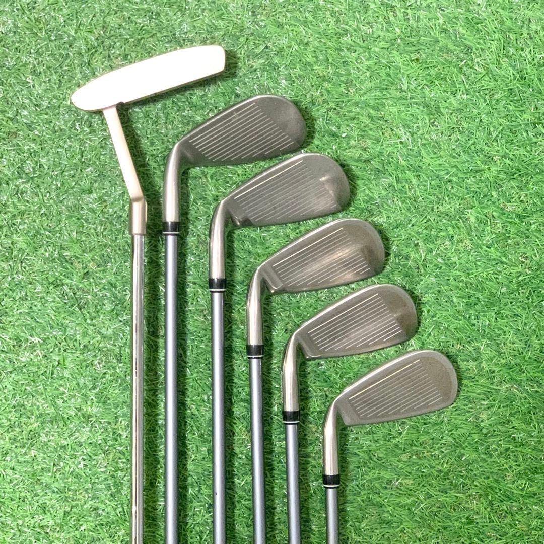 人気バッグ、高級アイアン付 ウィルソン Tiara EX レディースクラブセット