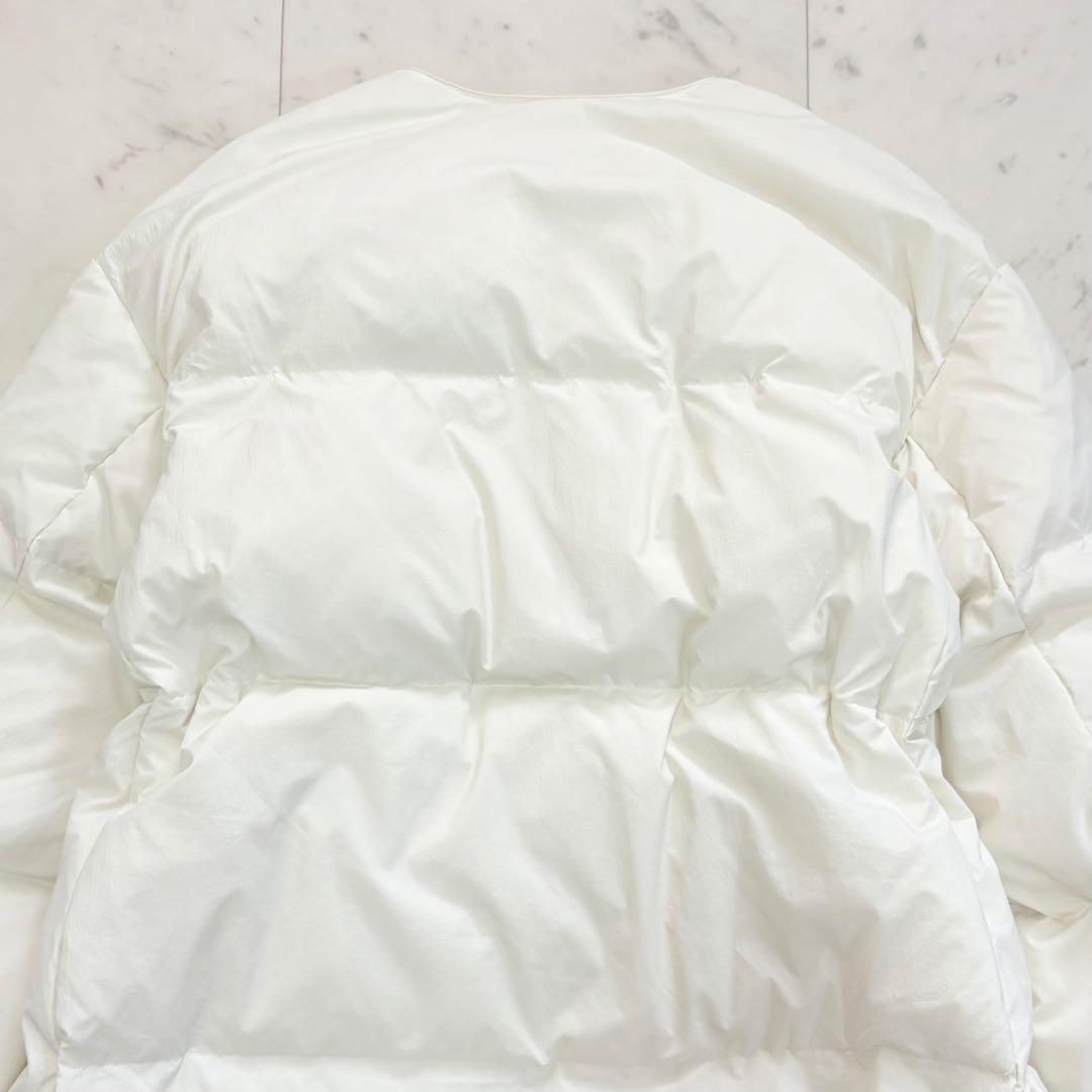 新品タグ付き✨23区　ダウンコート　マフラー付き　定価3,9万円　リバーシブル