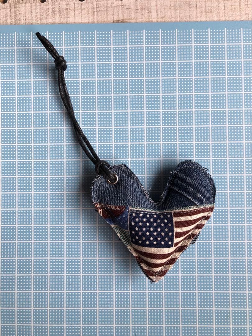 デニムオーナメント　デニムリメイク　クリスマスオーナメント