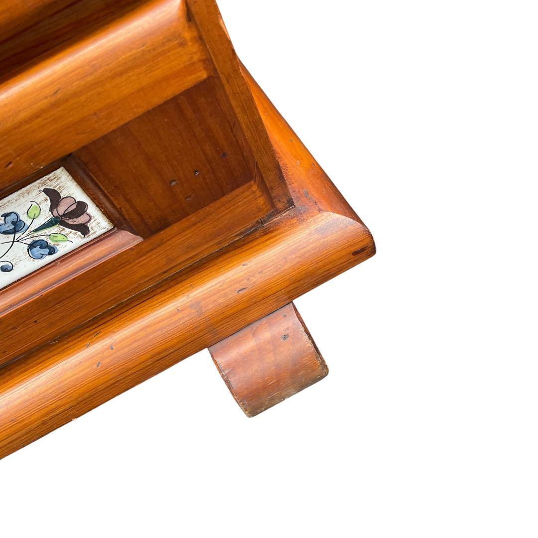 廃盤　希少　ACTUS アクタス バレンシア タイル チェスト スペイン 天然木