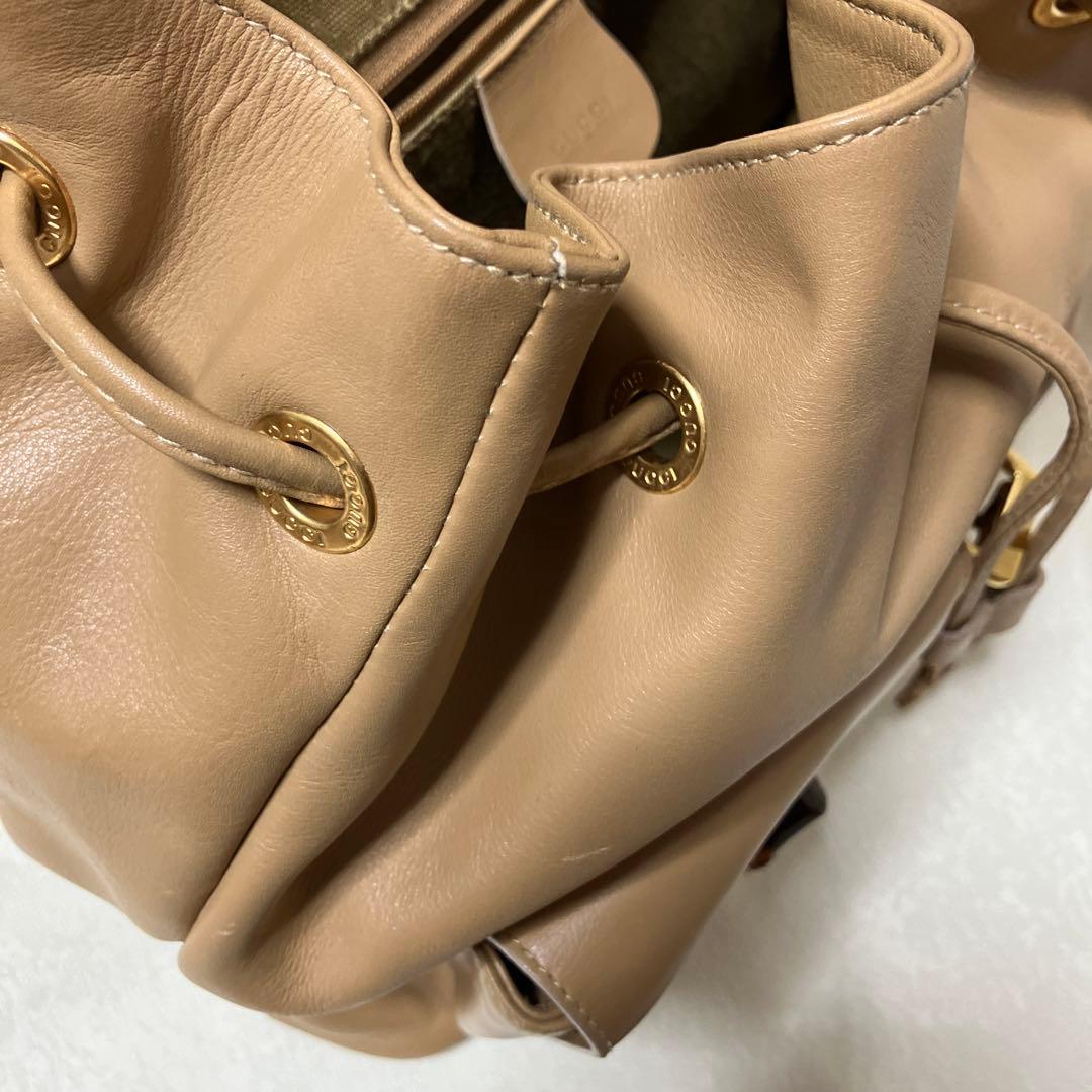 値下げGUCCI バンブーリュック