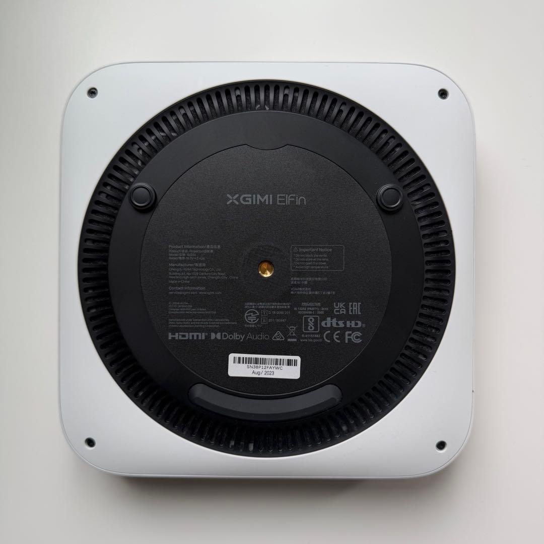 【動作確認済／美品】XGIMI Elfin 1080p プロジェクター