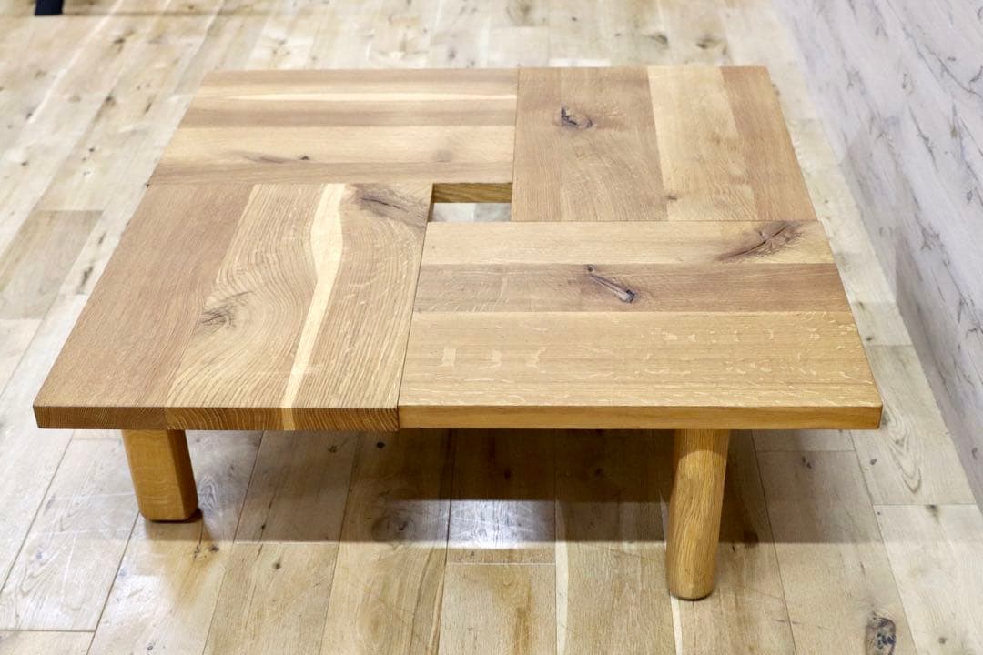 GMFH378○飛騨産業 / HIDA キツツキ 森のことば センターテーブル