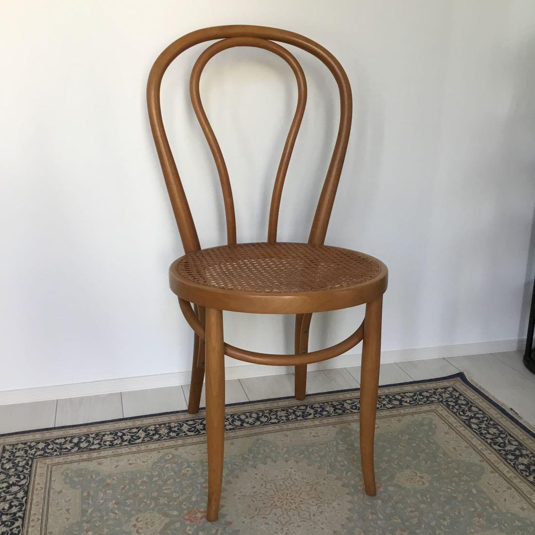 秋田木工★曲げ木★籐★椅子