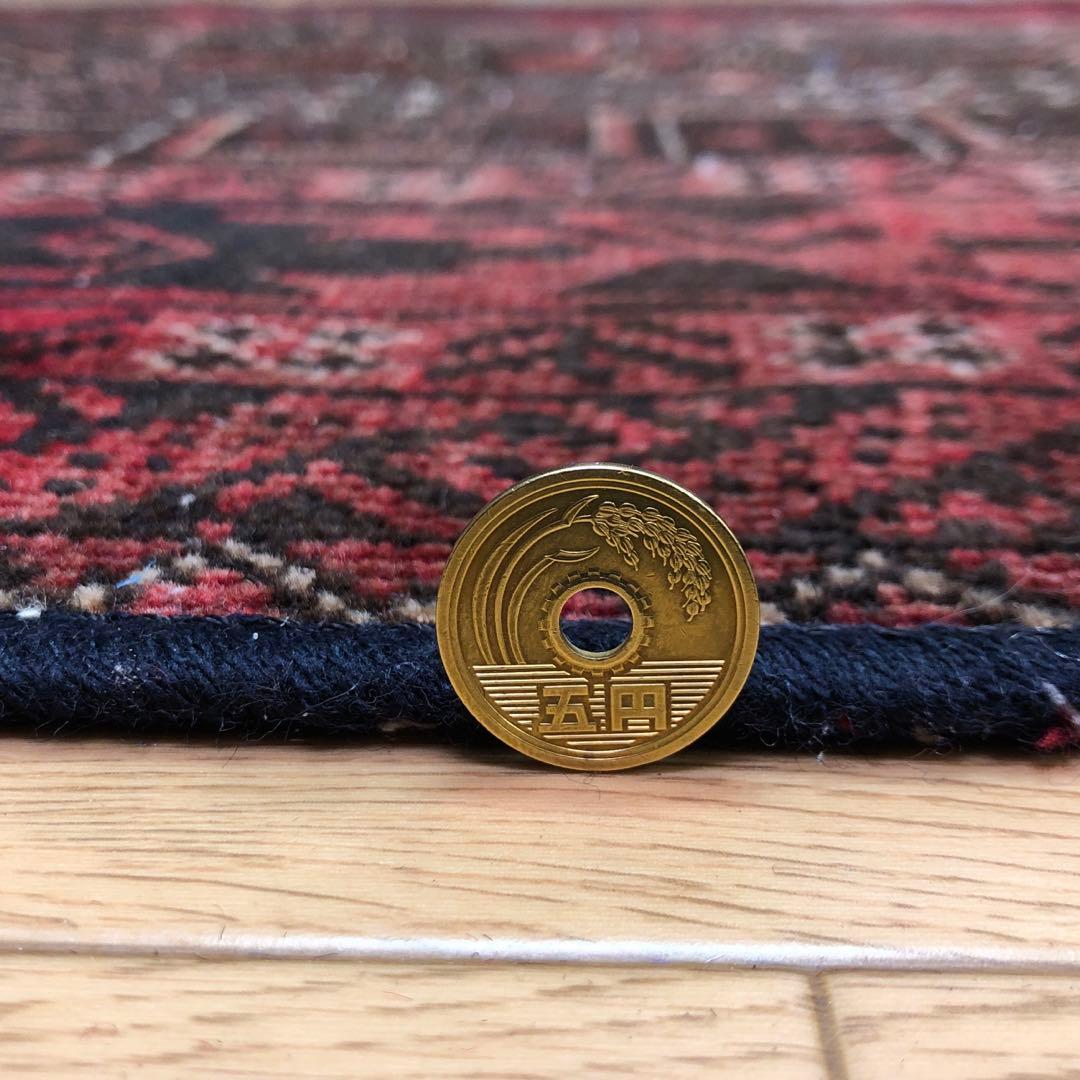 ペルシャ絨毯 ペルシャヴィンテージラグ 163x89 手織り オールド