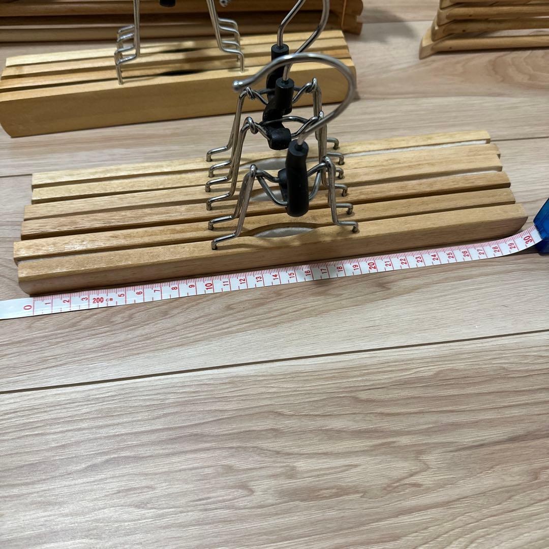 専用IKEA 木製ハンガー85本