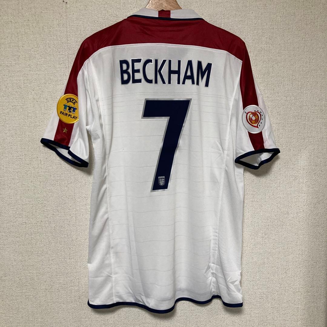 EURO2004イングランド代表 デイビッド・ベッカムユニフォーム（H）