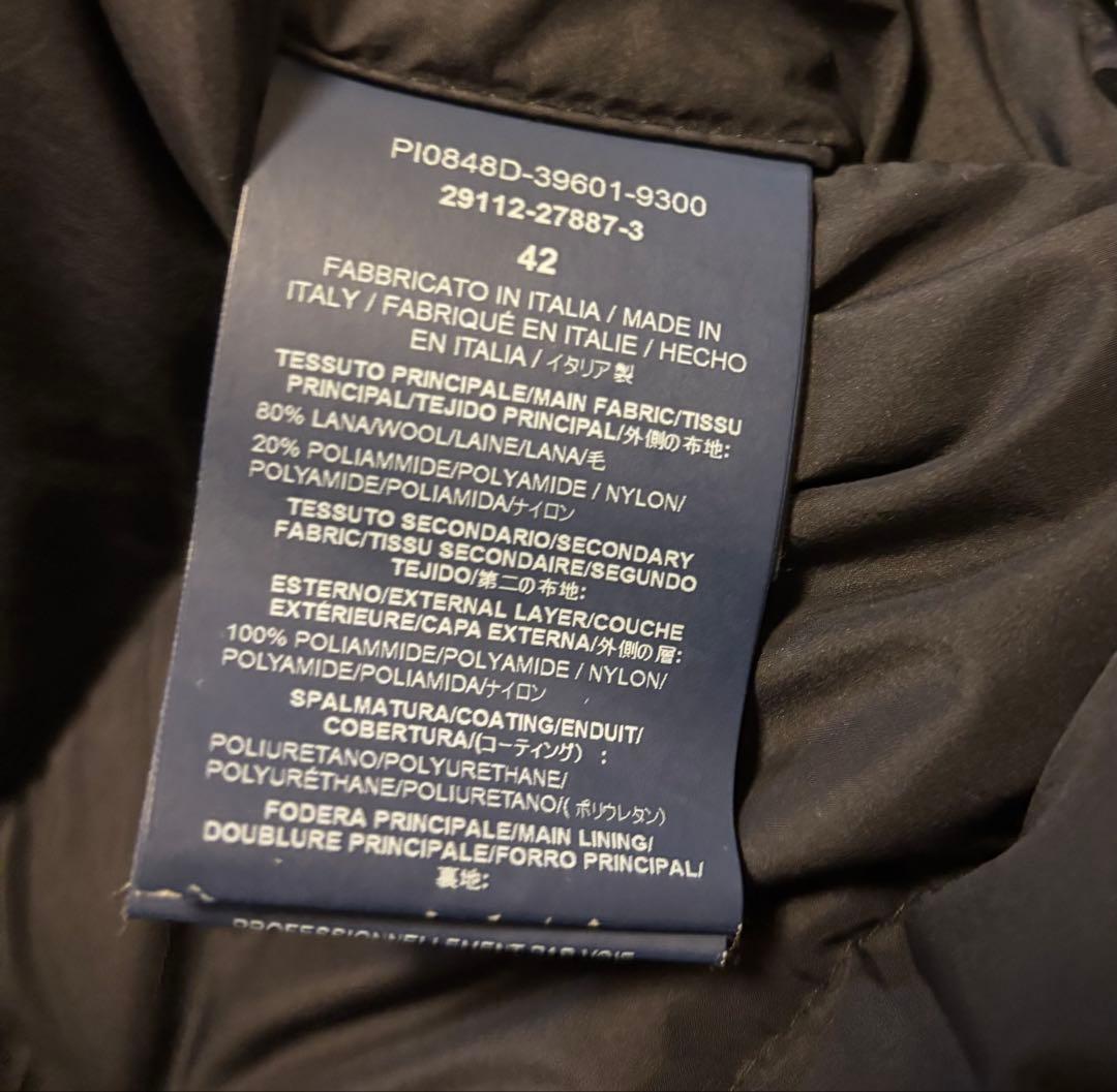 ヘルノダウンコート　ブラック