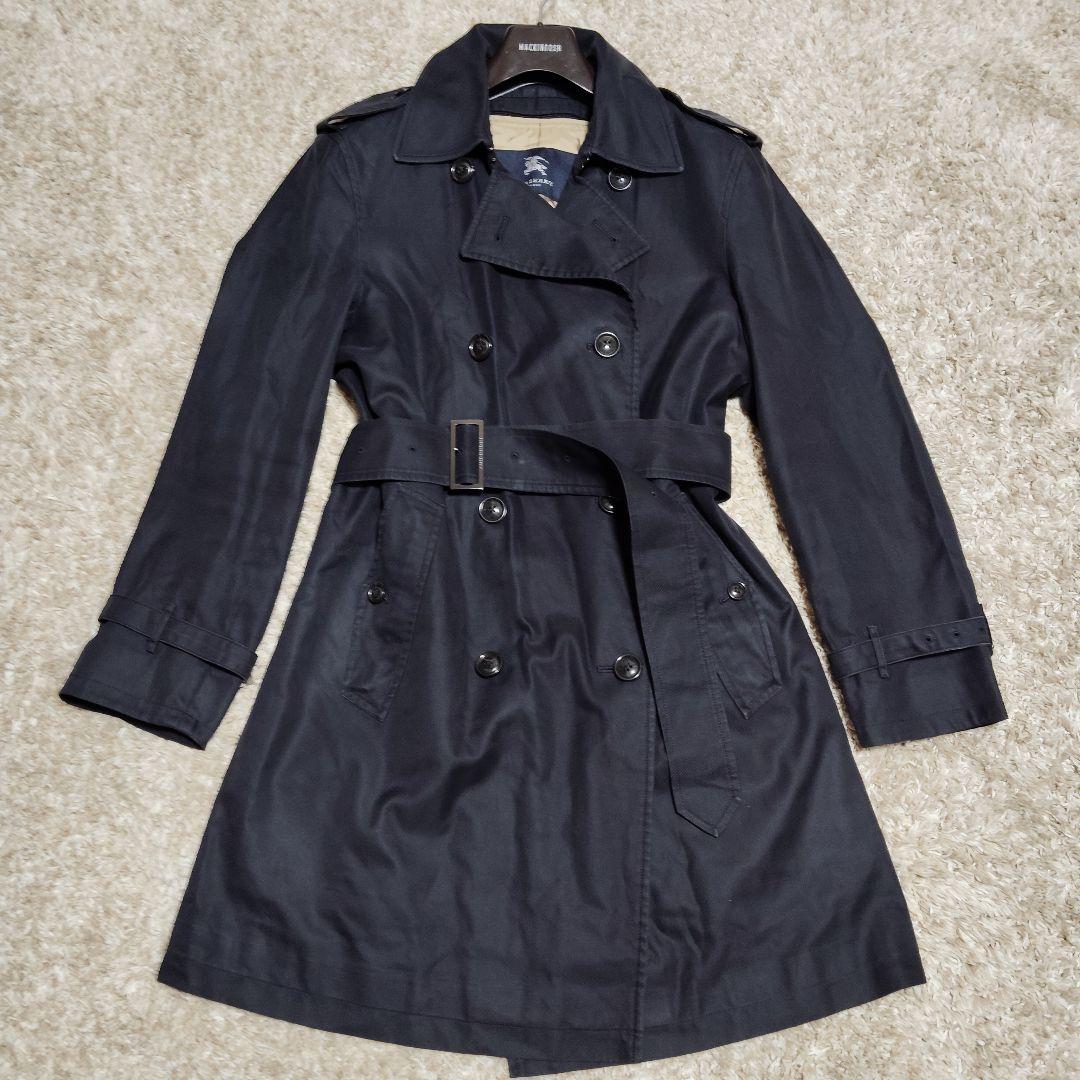 美品 バーバリー ロンドン トレンチコート ライナー付き M 黒