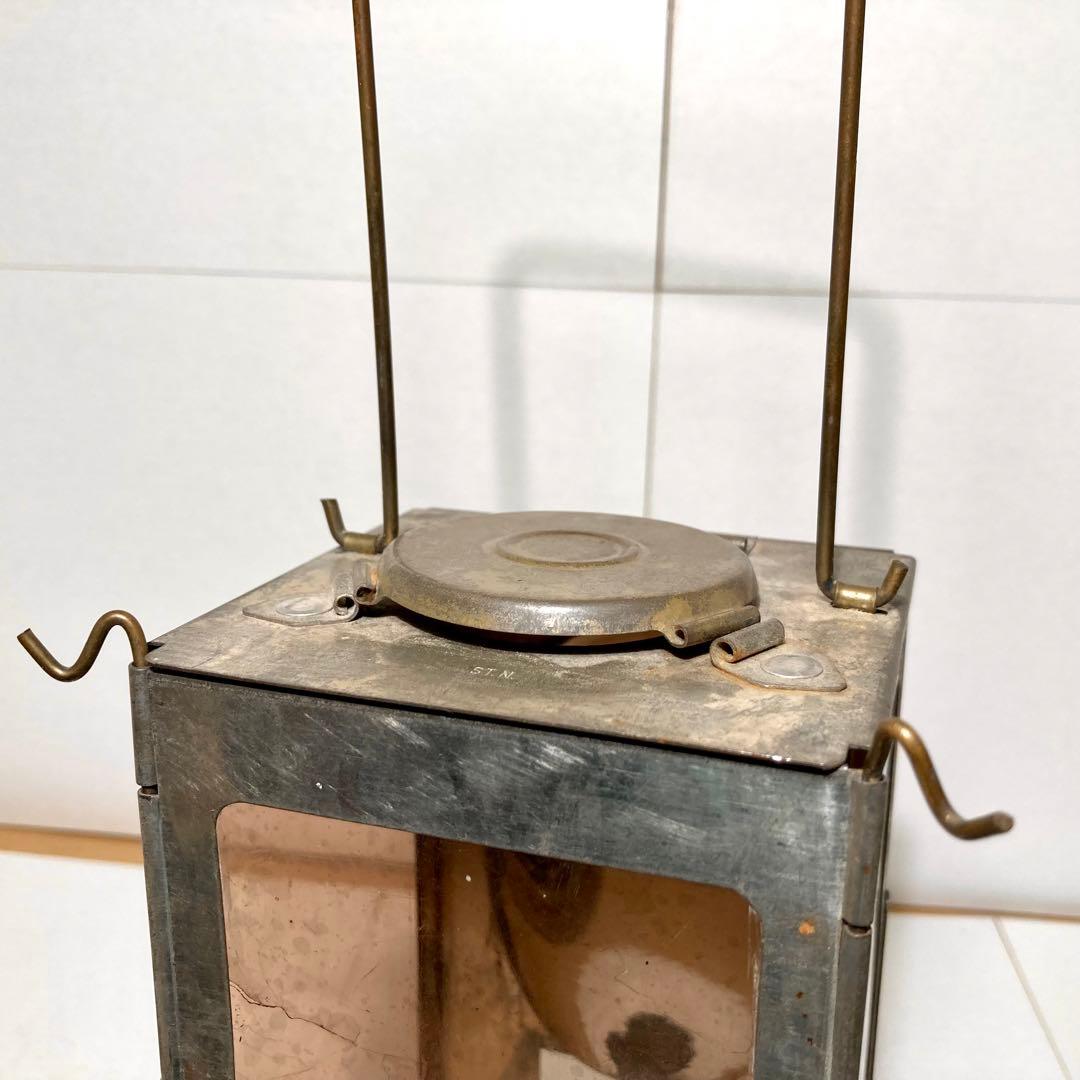 WWII期 スイス軍 フォールディングろうそくランタン / 実物放出品