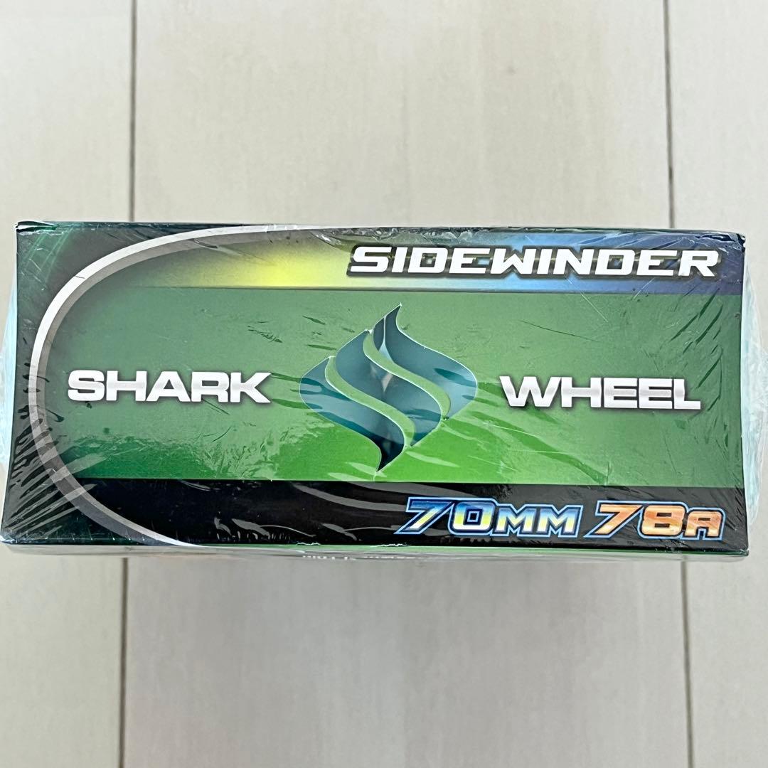 06☆新品 未開封☆ シャークウィール 70mm 78a アイスブルー