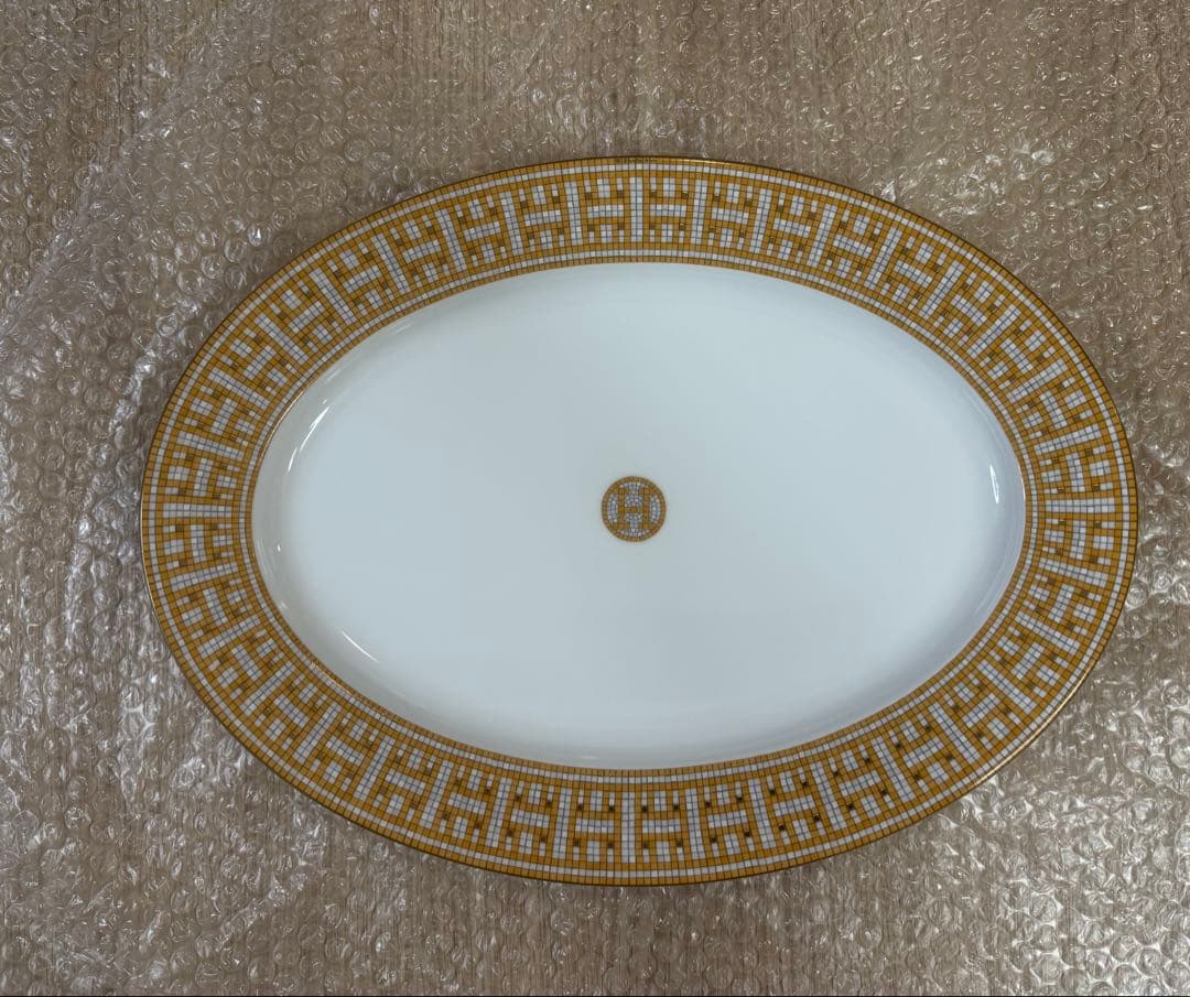 よかじー　エルメス HERMES モザイク 24ゴールドプレート美品