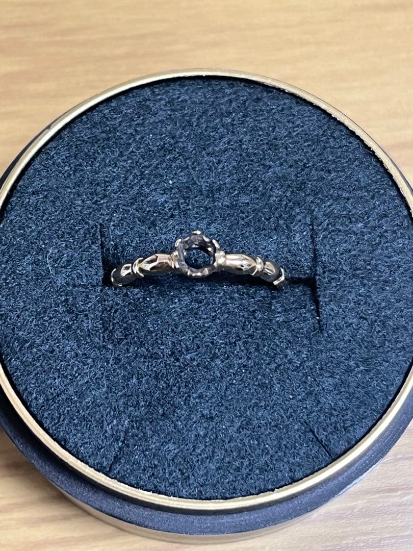 リ*リ様 【ジャンク品】k9 リング　ジュエリーマキ　石取れ