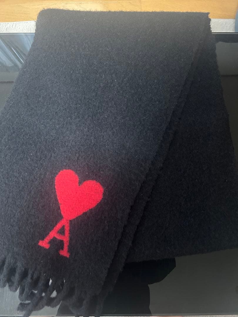 Ami Paris ロゴマフラー