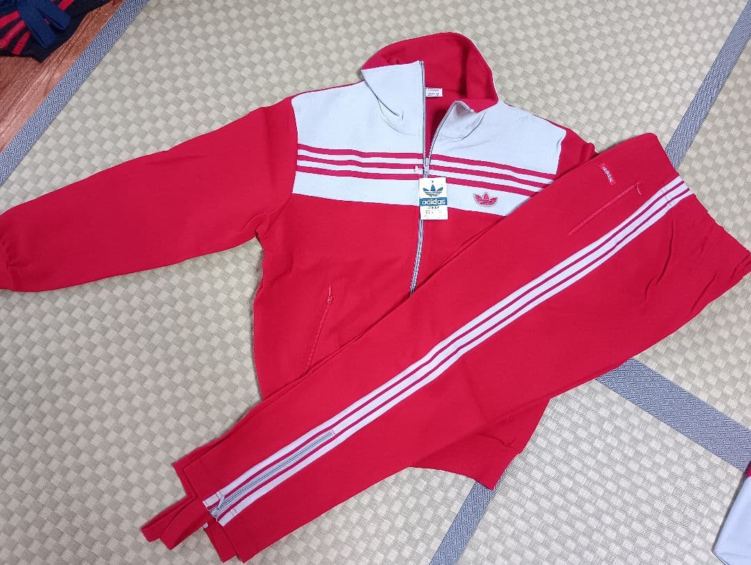 一期一会70s赤 ジャージ上下セット サイズ2