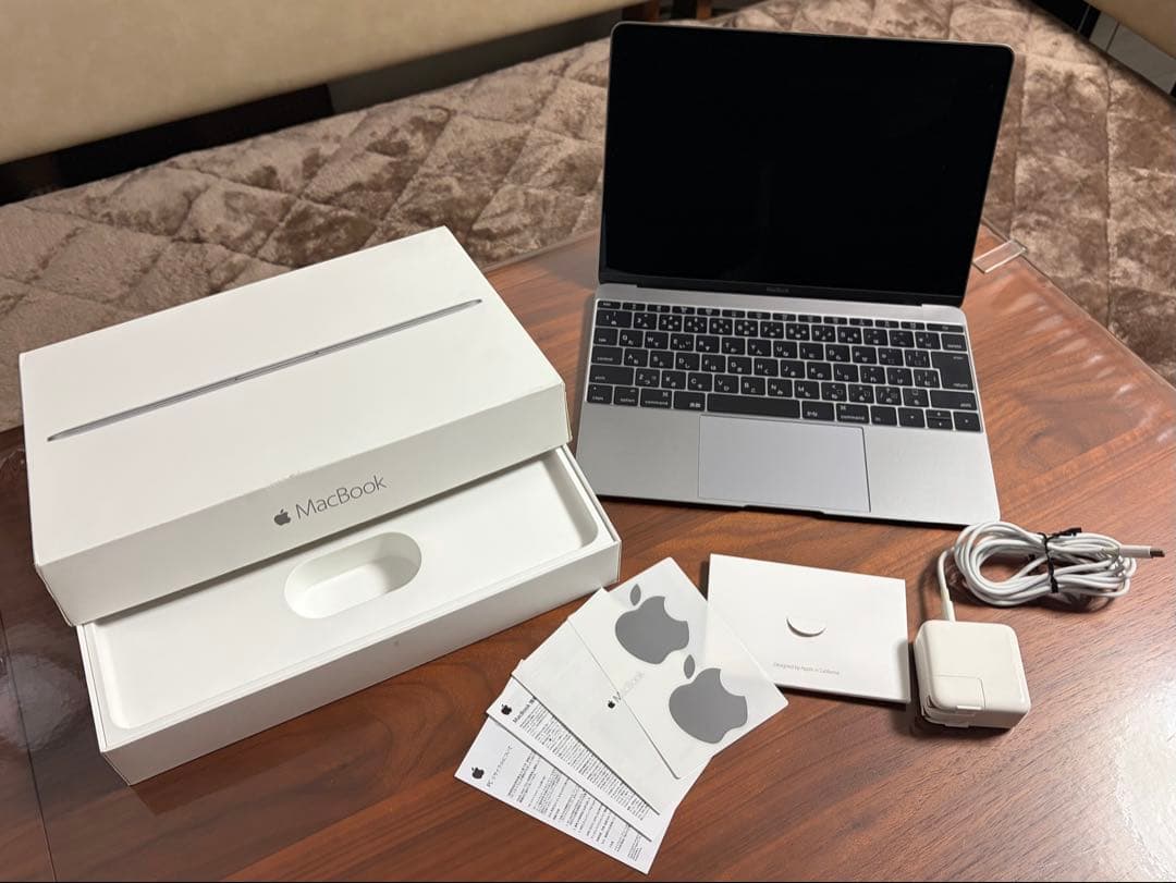 【美品】MacBook 12インチ MJY32J/A【動作確認済み】
