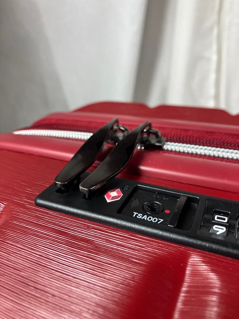 廃盤品　レア　美品 ACE アルビダ スーツケース 67cm 赤 大容量 78L