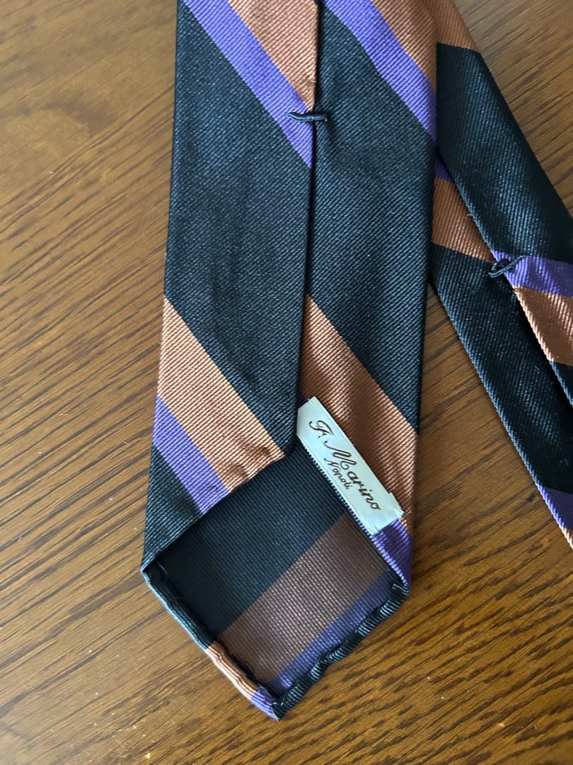 Francesco Marino フランチェスコマリーノ　ストライプタイ