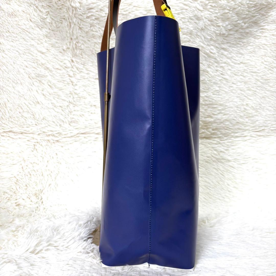 【新品未使用品】マルニ トートバッグ ロゴ Tribeca ショッピングバッグ