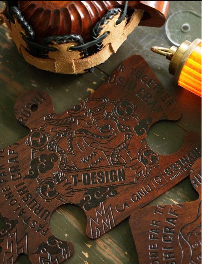 新品 GNU URUSHI CRAFT × T-DESIGN MAB