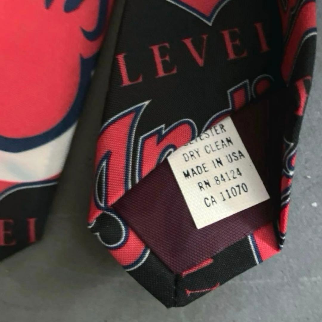 希少未使用◎90s【USA製】インディアンス　ネクタイ　vintage