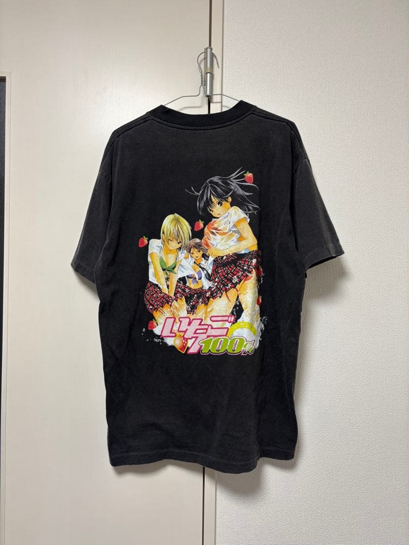 【激レア】いちご100% キャラクタープリントTシャツ
