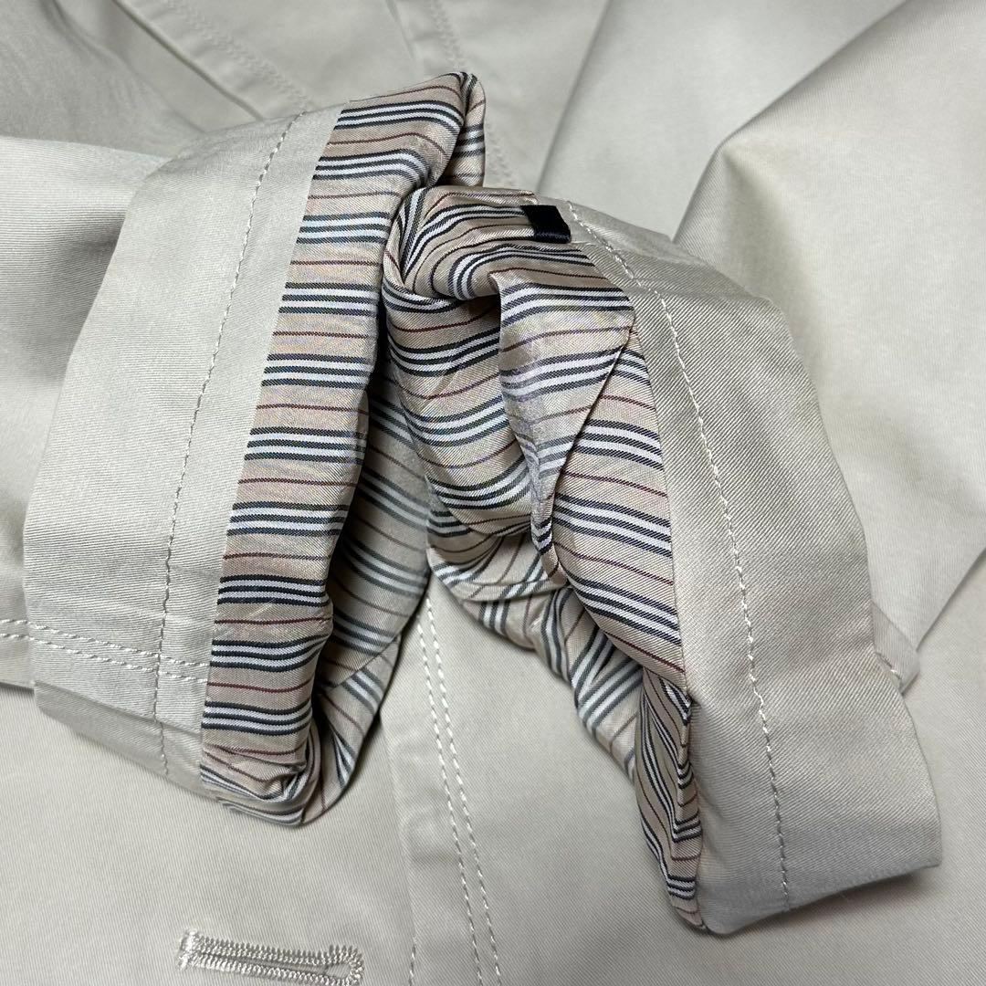 【BURBERRY BLACK LABEL】トレンチコート☆L☆裏地ノバチェック