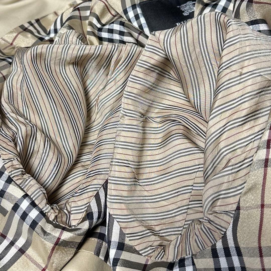 【BURBERRY BLACK LABEL】トレンチコート☆L☆裏地ノバチェック