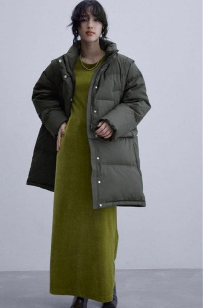 【アダムエロペ】4WAY ALLIEDダウンベストコート