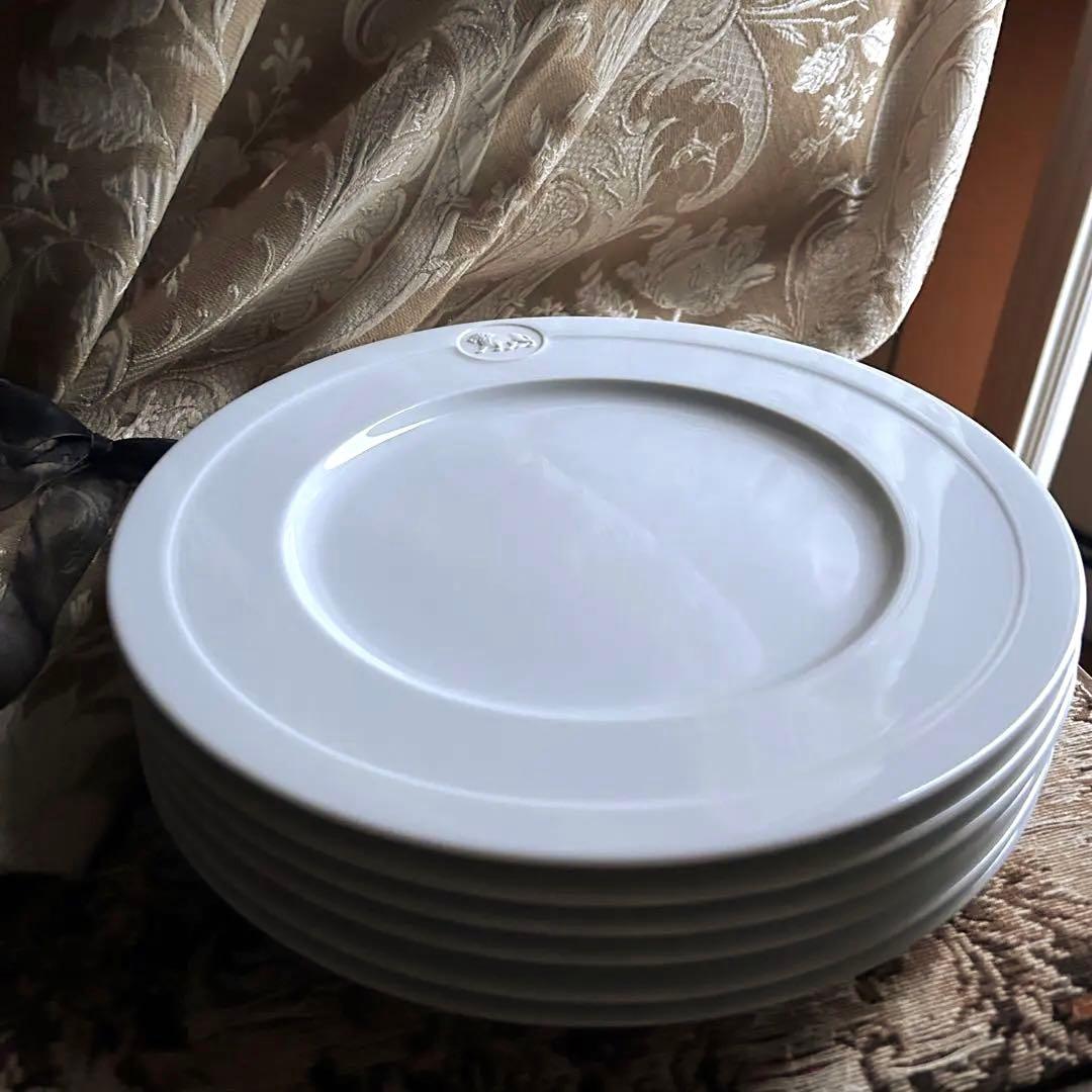 新品 ドイツ製 HUTSCHENREUTHER【D'Oro Lion】大皿6枚