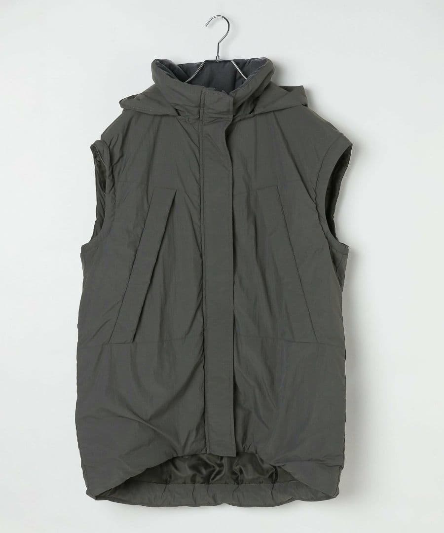 LEPSIM　エアサーマルマルチWAYロングコート　チャコール　新品