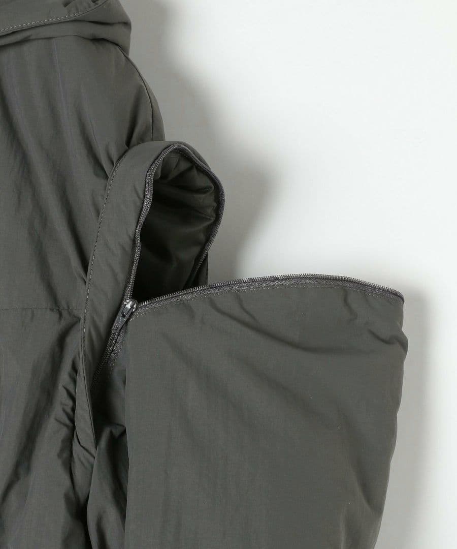 LEPSIM　エアサーマルマルチWAYロングコート　チャコール　新品