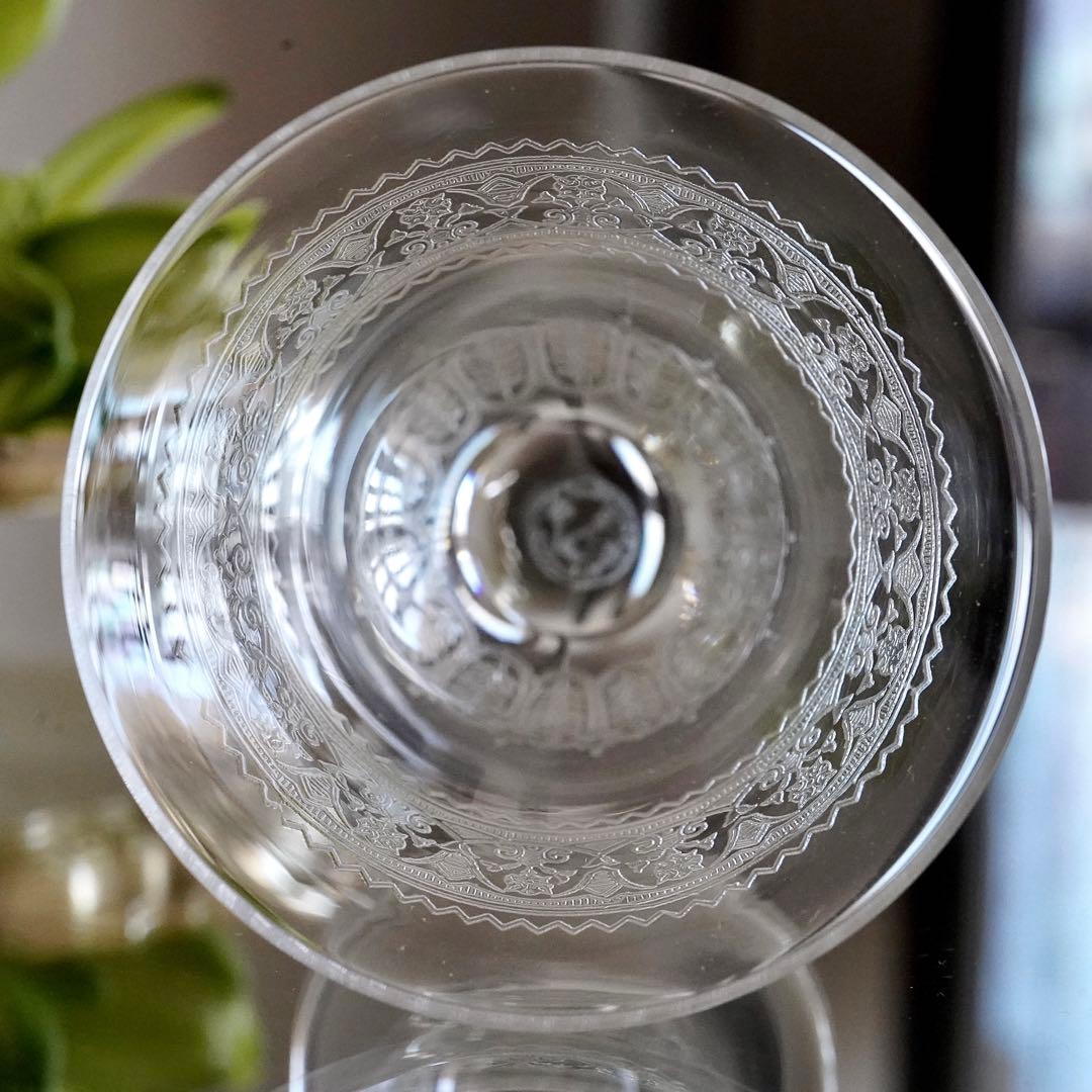 可憐な オールド バカラBACCARATセギュール ポートワイングラス 美品レア