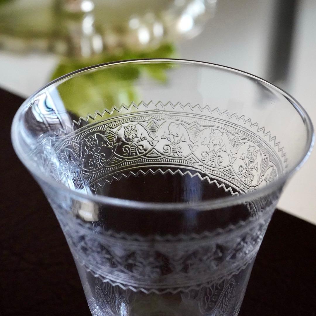 可憐な オールド バカラBACCARATセギュール ポートワイングラス 美品レア