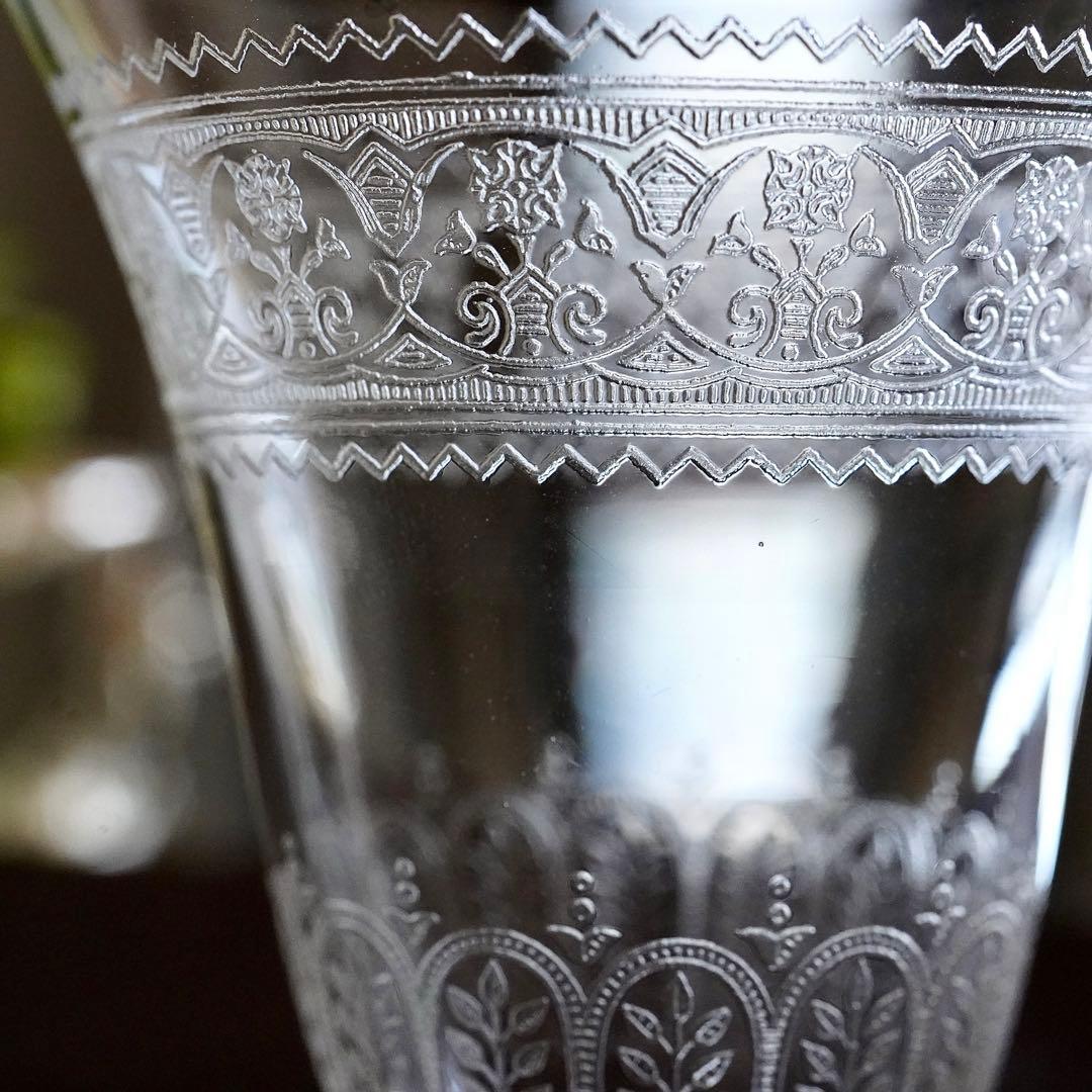 可憐な オールド バカラBACCARATセギュール ポートワイングラス 美品レア