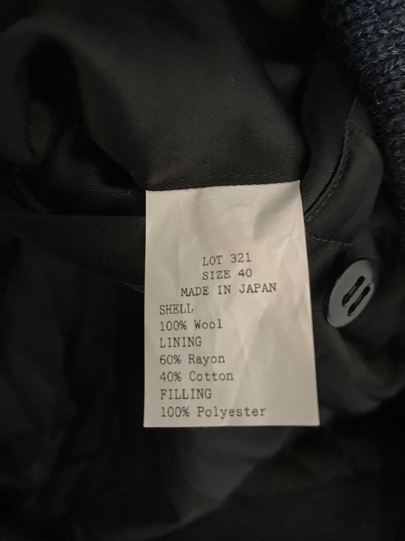 taiga takahashi T.T Lot.321 サイズ40 25AW