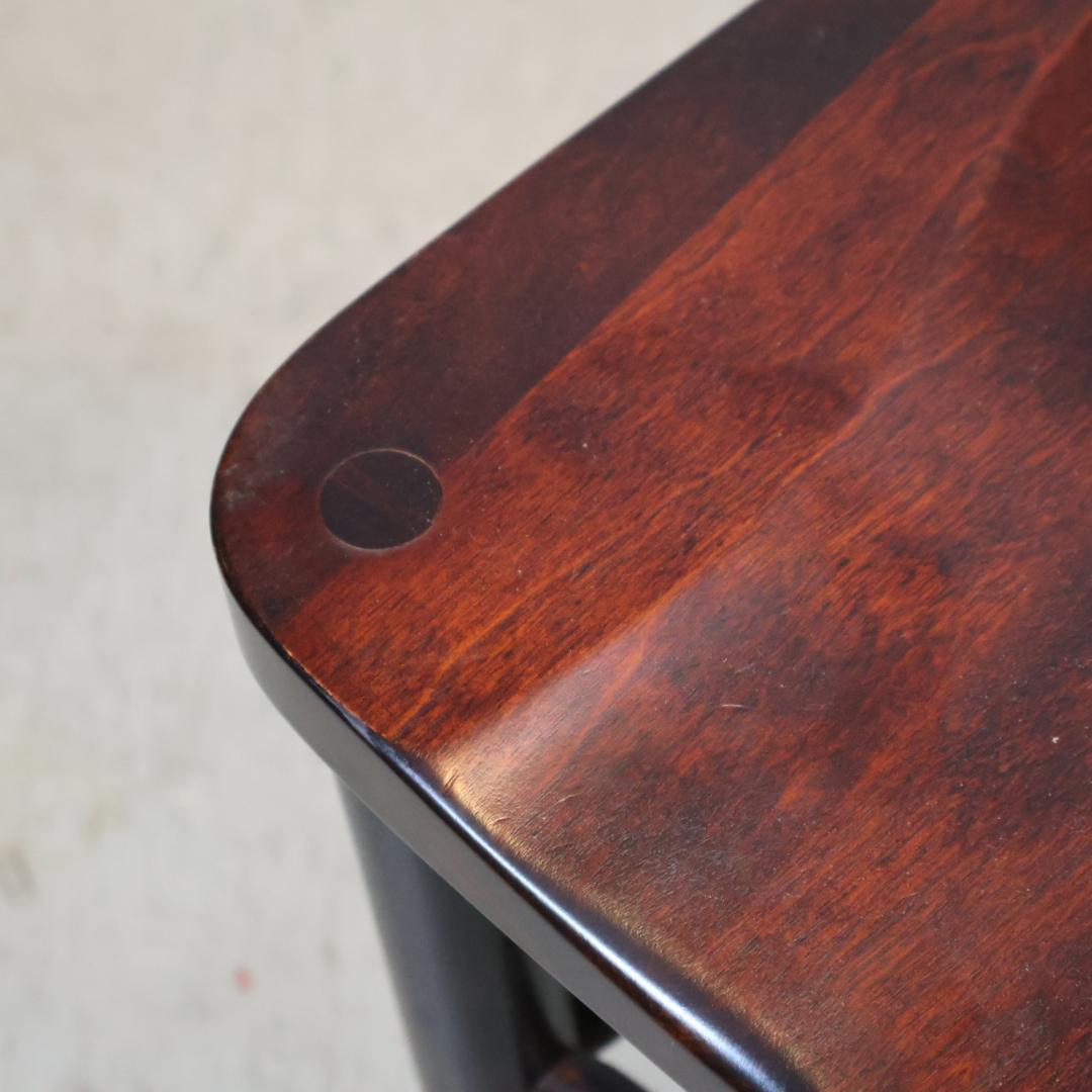 九州民芸家具 つくし工芸 ダイニングチェア ミズメザクラ無垢材 椅子 和家具