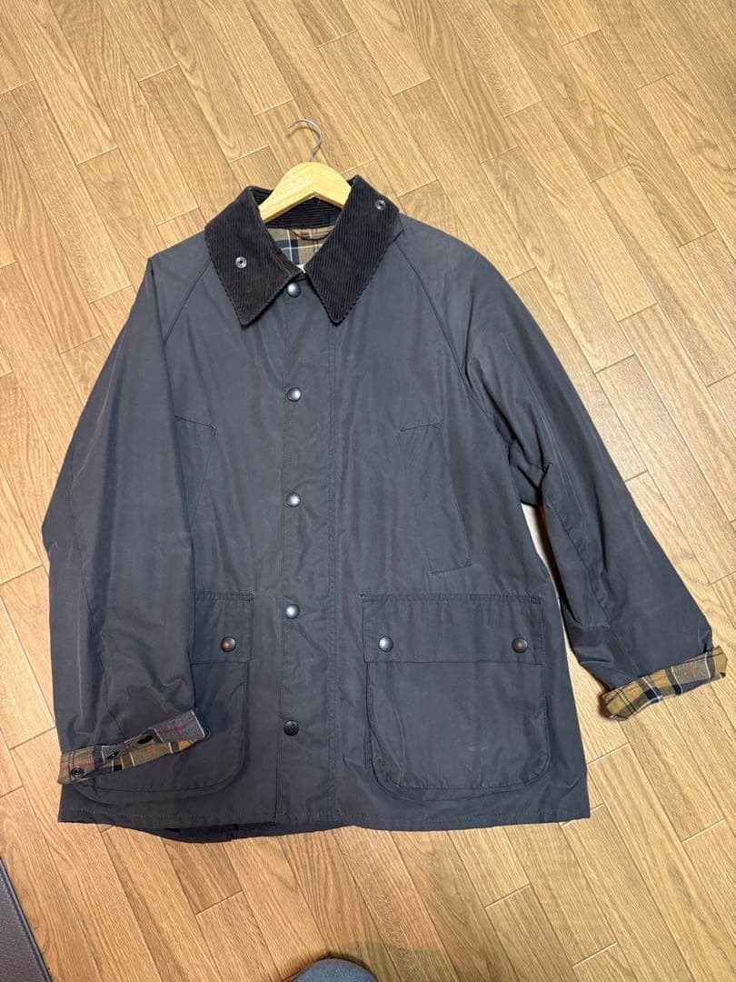 Barbour WAX BEDALE OS 38 グレー