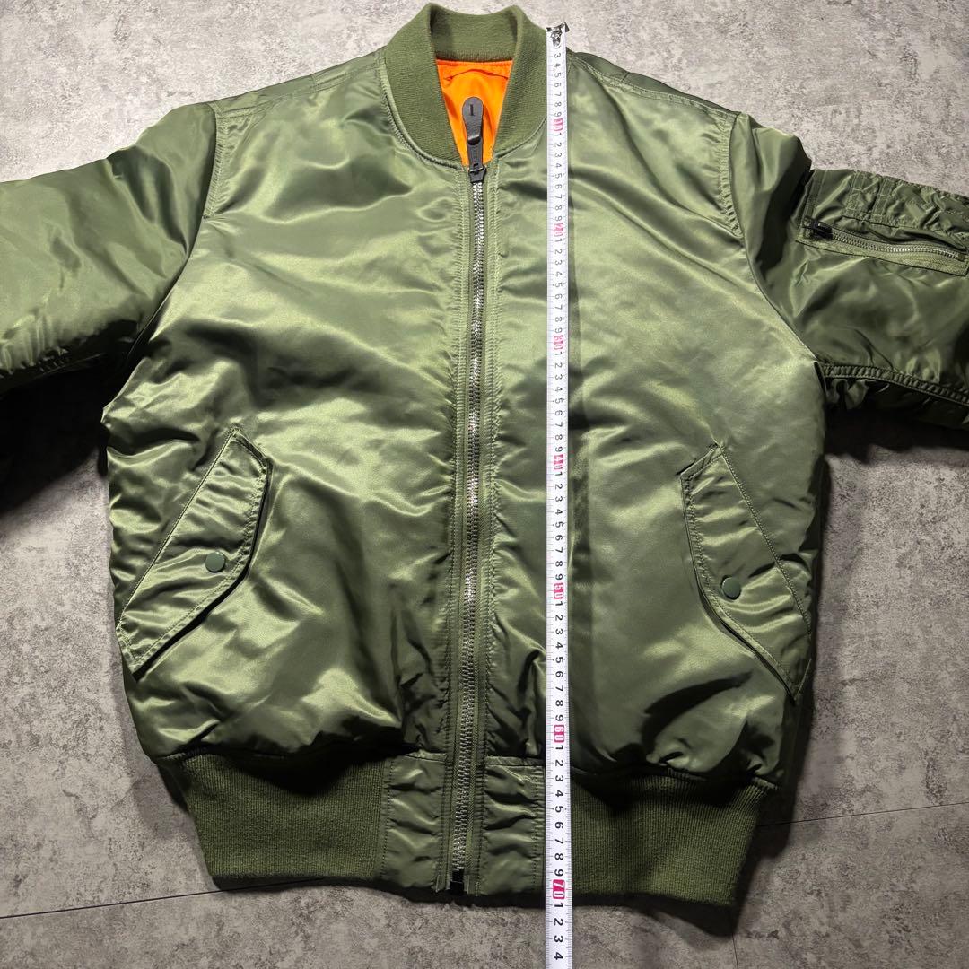 希少【 XL 】アルファインダストリーズ MA1 y2k 短丈 00s 平成