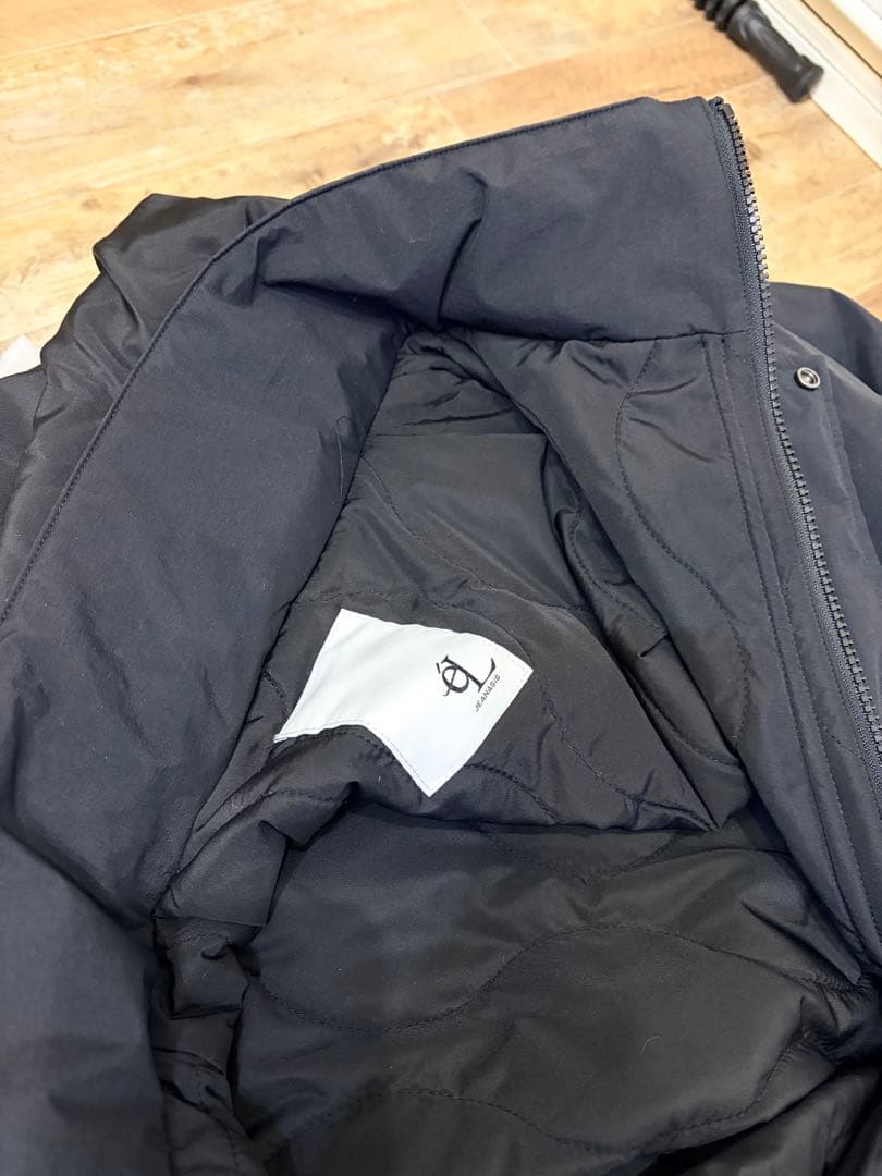 【eL/エル（JEANASIS）】Monster Long Parka ブラック