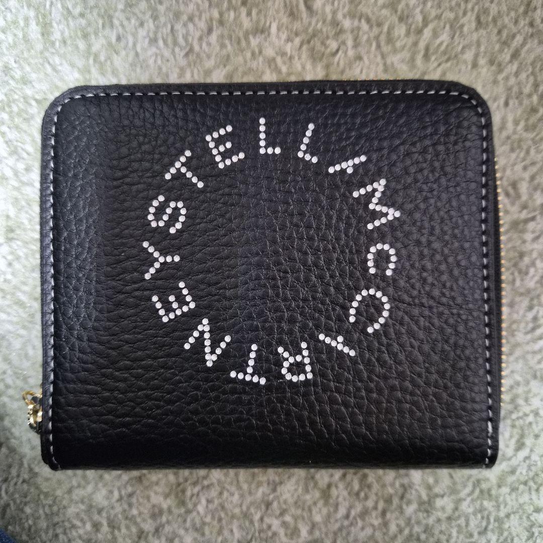 Stella McCartney 黒 二つ折り財布