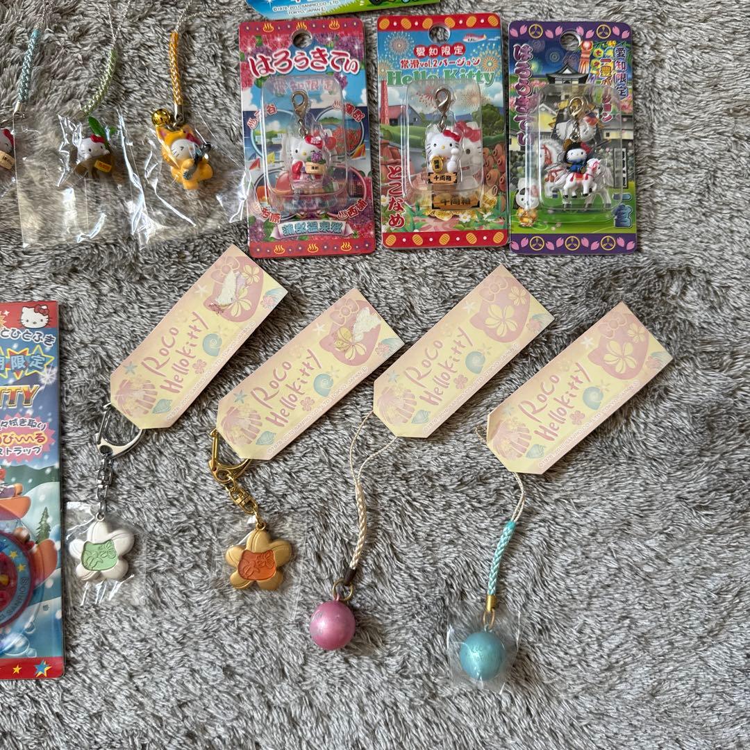 ハローキティ ご当地 ストラップ 長野県 愛知県