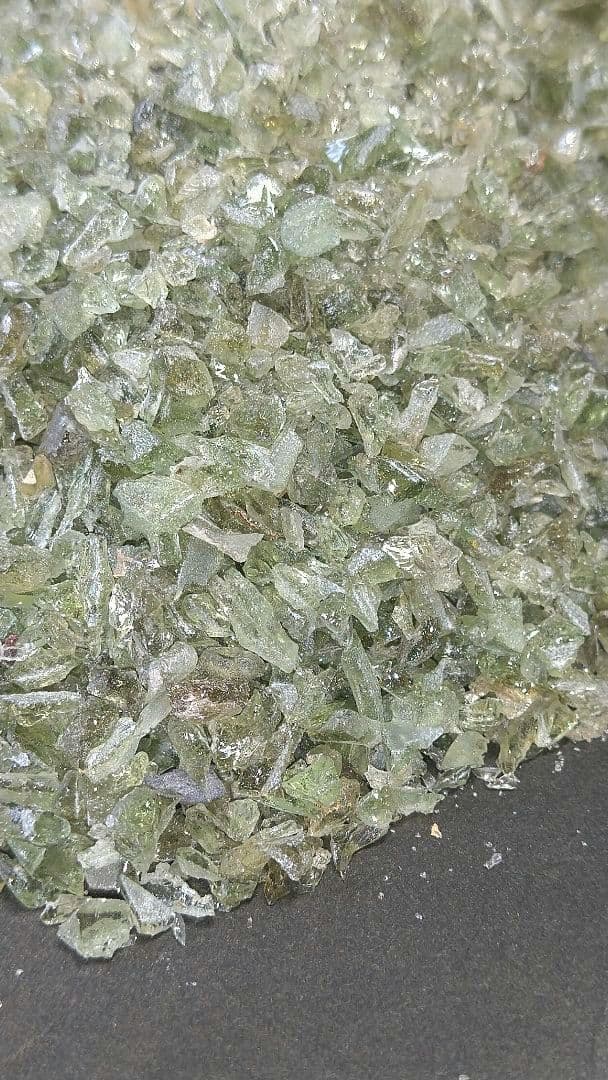 値下げ 遠-①【希少 モルダバイト】さざれ 約180㌘