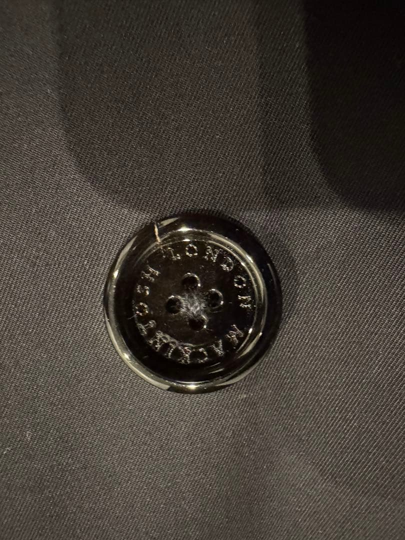 美品　マッキントッシュロンドン　トレンチコート　ブラック　Lサイズ