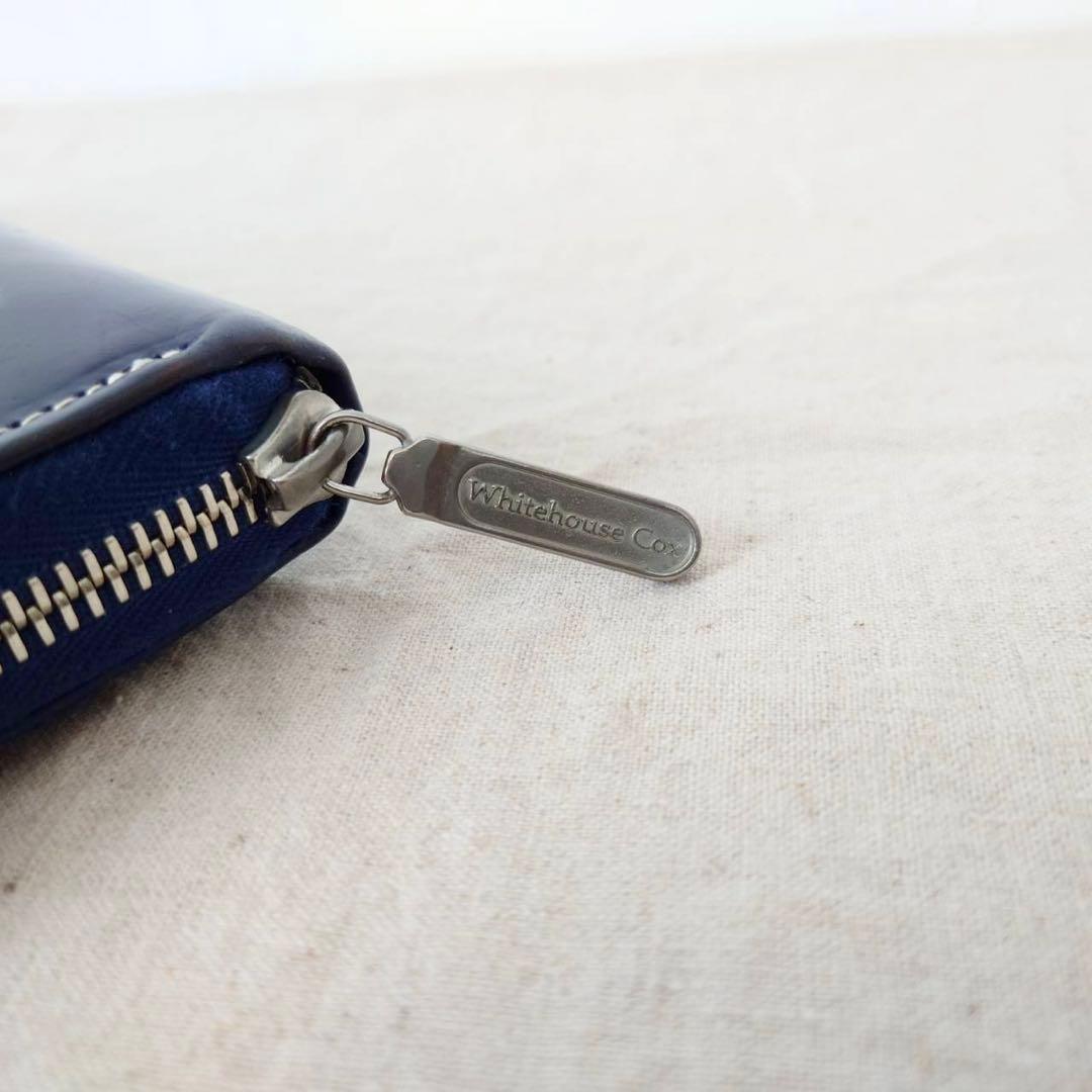 ホワイトハウスコックス　長財布　S2622 Long Zip Wallet