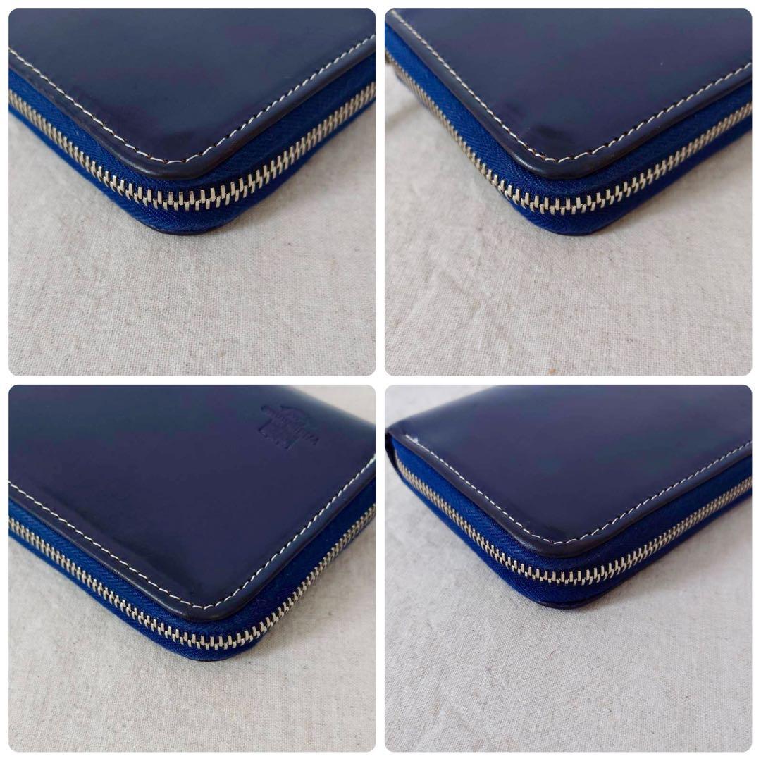 ホワイトハウスコックス　長財布　S2622 Long Zip Wallet
