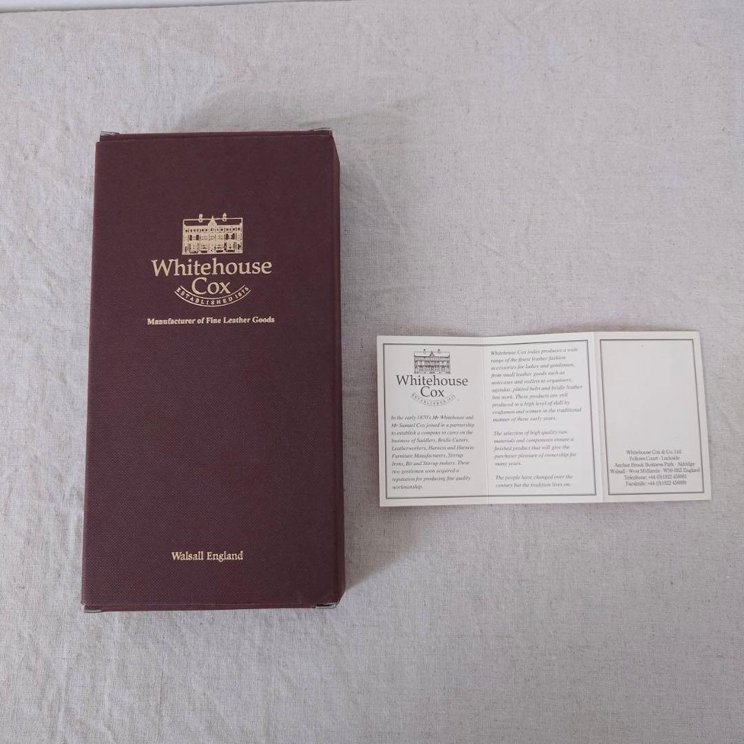 ホワイトハウスコックス　長財布　S2622 Long Zip Wallet