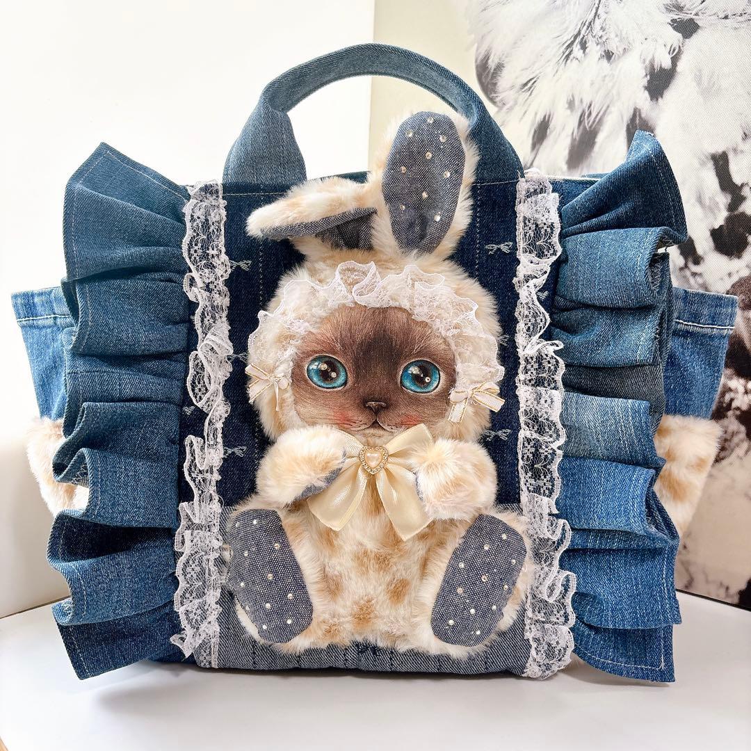 t*い様 コヤンイサムチョン　トートバッグ　クラウディちゃん　ハンドメイド