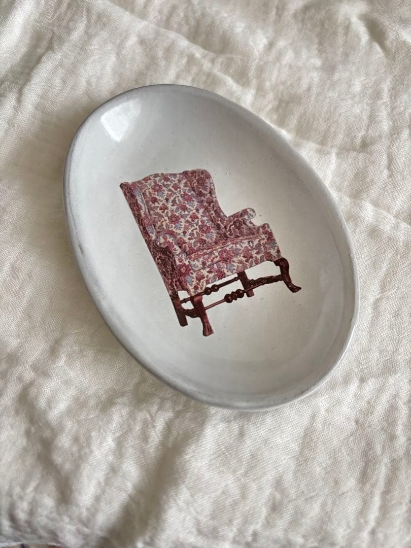 astier de villatte アスティエ 好き 椅子 陶器皿 楕円